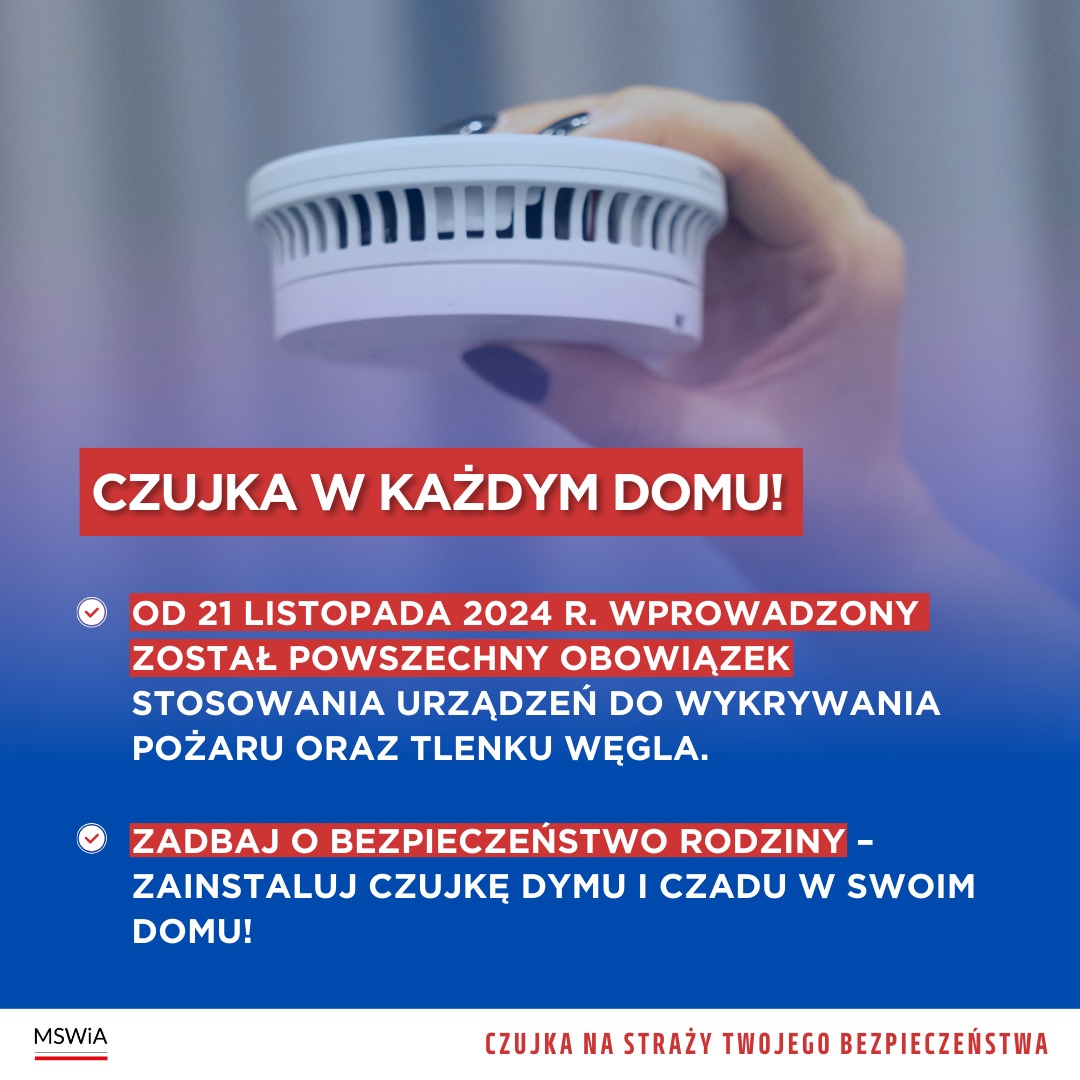 grafika czujka dymu